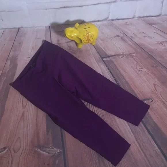 Nike Dri-Fit Athletic Capri Leggings in Purple - Picture 1 of 8